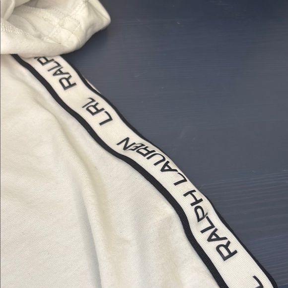 Lauren Ralph Lauren White Relaxed Dolman Sleeve Tee - Picture 3 of 5